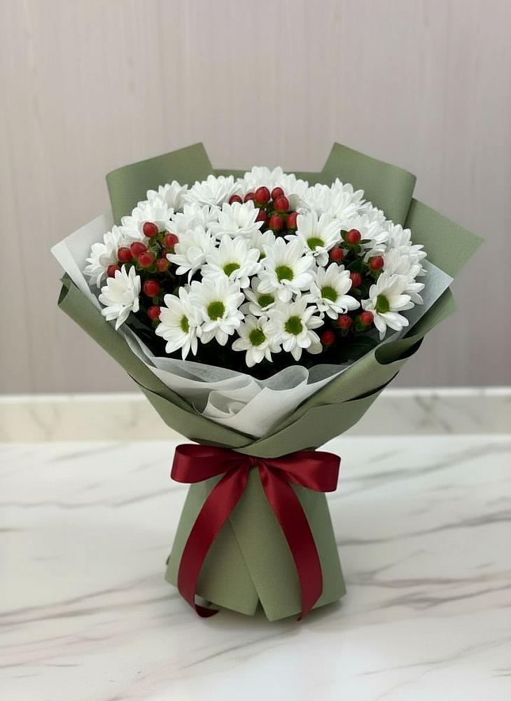 Букет цветов из: Хризантемы в Молочном