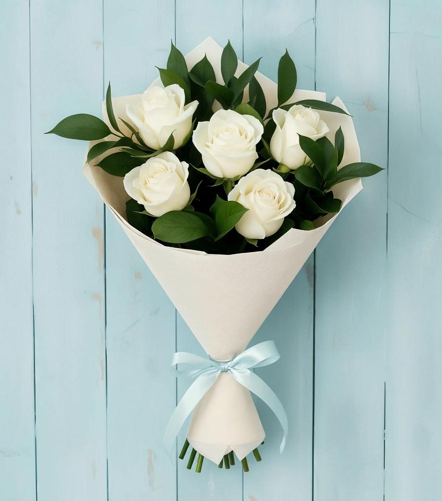 Букет цветов из: Розы в Молочном