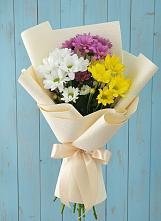 Букет цветов из:  Хризантемы в Молочном