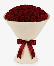 Букет 101 Бордовая роза Блэк Бакарра в Молочном