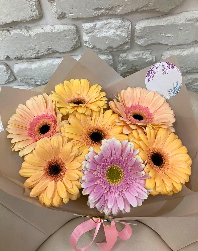 Букет цветов из: Герберы в Молочном