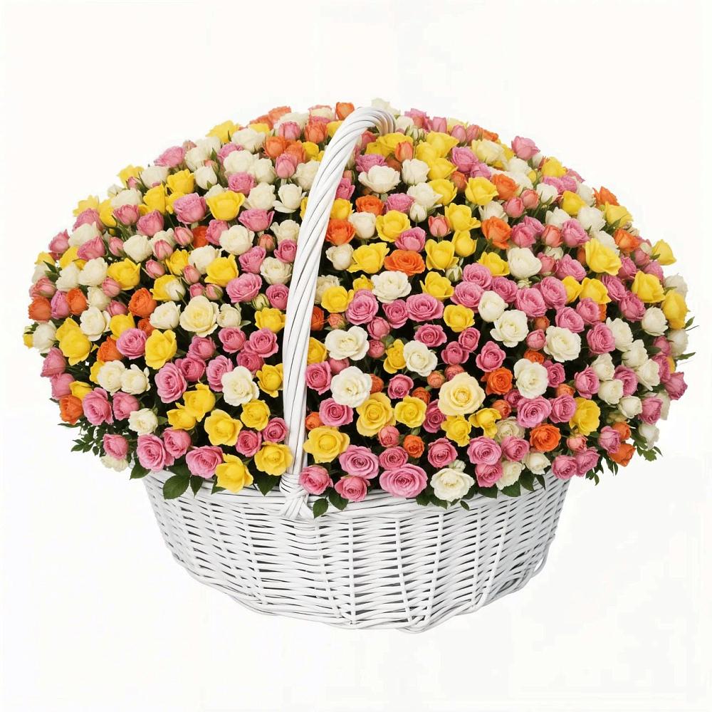 Премиум букет из: Розы в Молочном