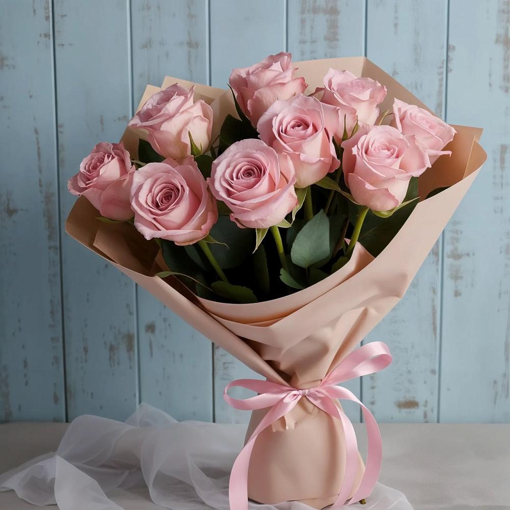 Букет цветов из: Розы в Молочном