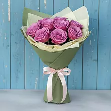 Букет Розы Фёрст Леди в Молочном