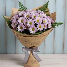 Букет цветов из:  Хризантемы в Молочном