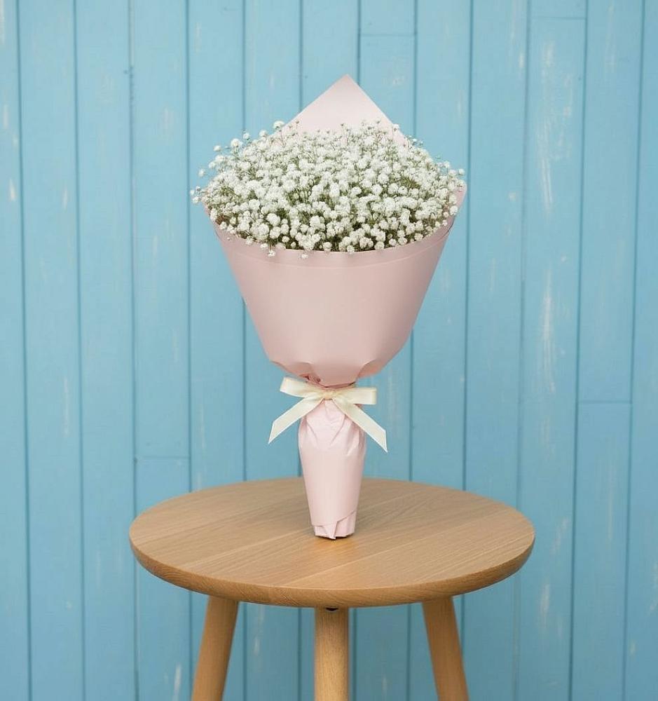 Букет цветов из: Гипсофила в Молочном