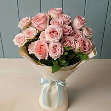 Букет Розовый шарм в Молочном