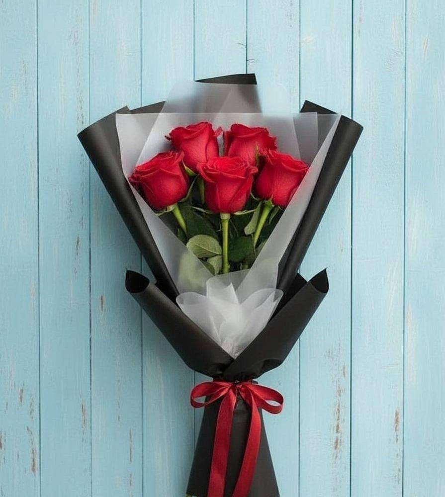 Букет цветов из: Розы в Молочном