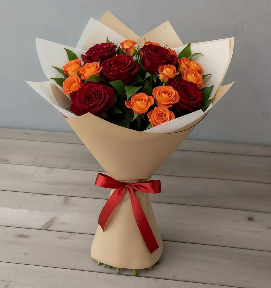 Букет Любовь и восторг в Молочном